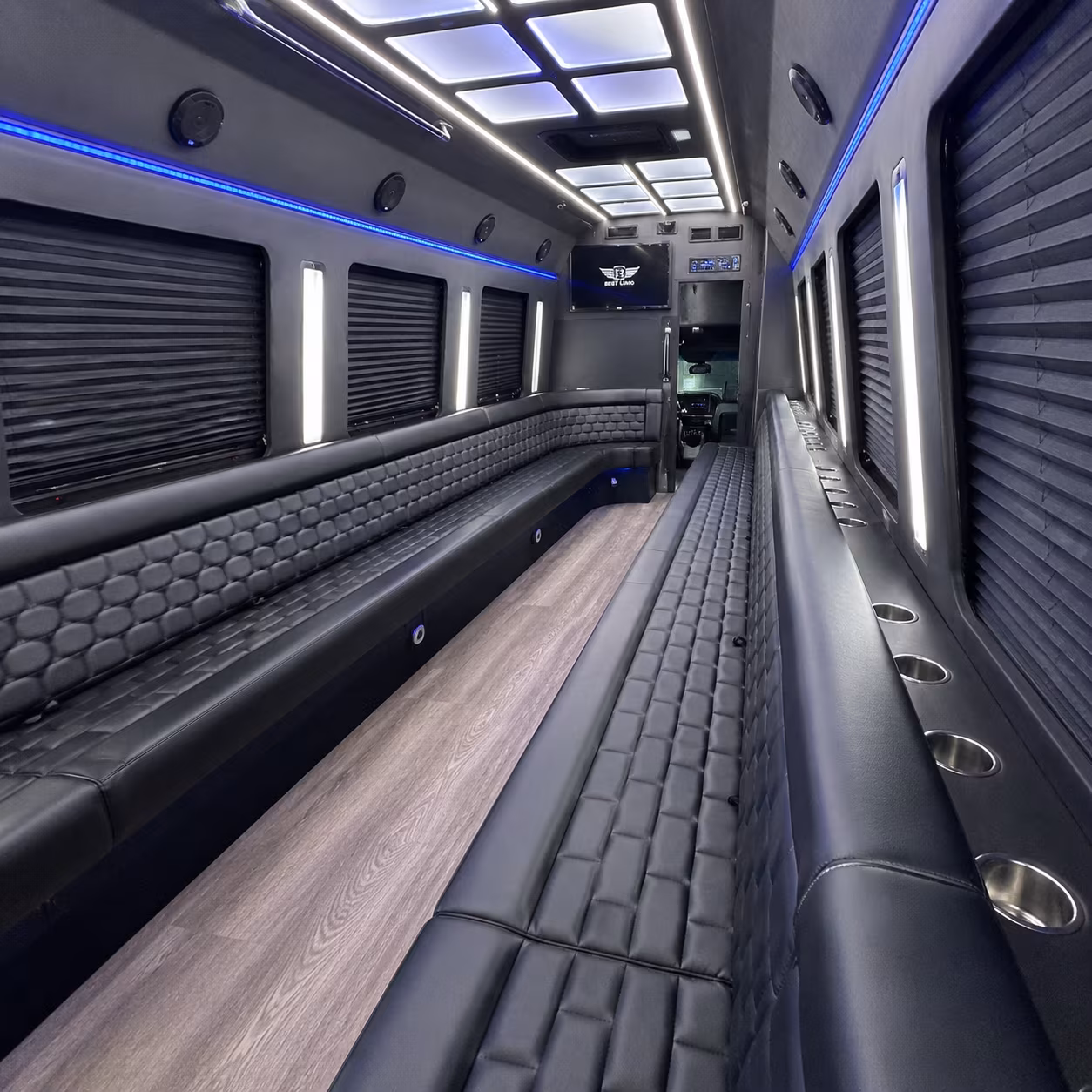 coral springs party bus rental interior