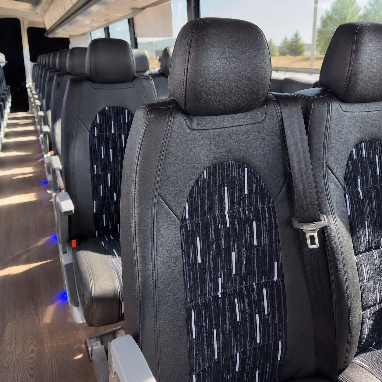 coral springs sporting event transportation onboard seating