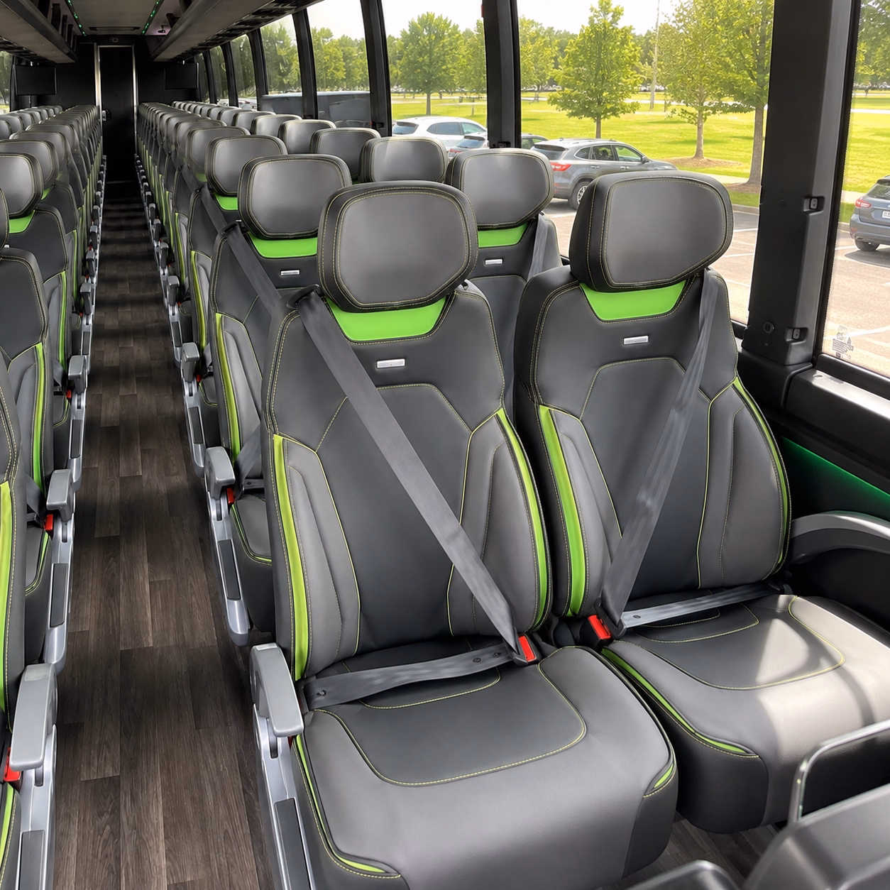 coral springs wedding transportation onboard seating